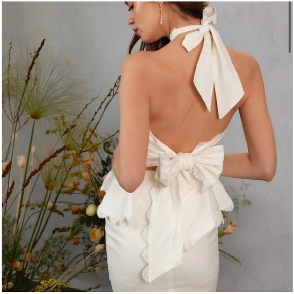 V Chapman The Daisy Dress - white/natural - Picture 3 of 5